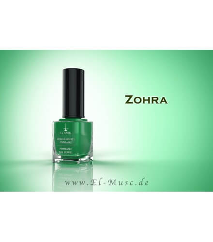 Nagellack Zohra Grün 13ml - El-Nabil